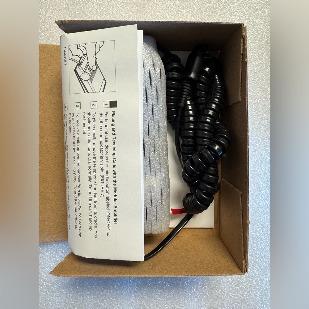AVAYA L12 Headset Amplifier KS23822-L12 for Merlin Magix & Legend MLX,  49176-01 - Picture 2 of 4